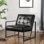PU Leather Accent Chair - Glitzhome
