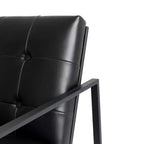PU Leather Accent Chair - Glitzhome