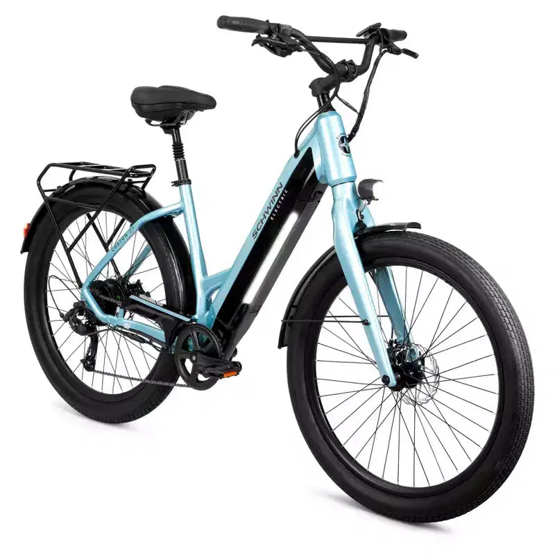 Schwinn Adult Coston DX 27.5 Step Through Hybrid Electric Bike