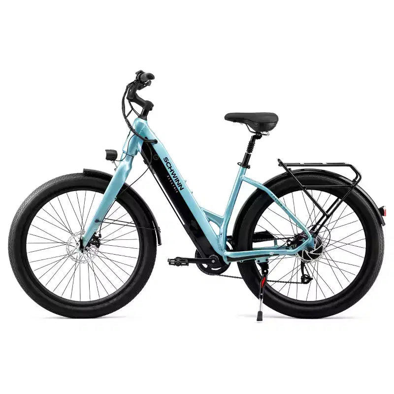 Schwinn Adult Coston DX 27.5 Step Through Hybrid Electric Bike