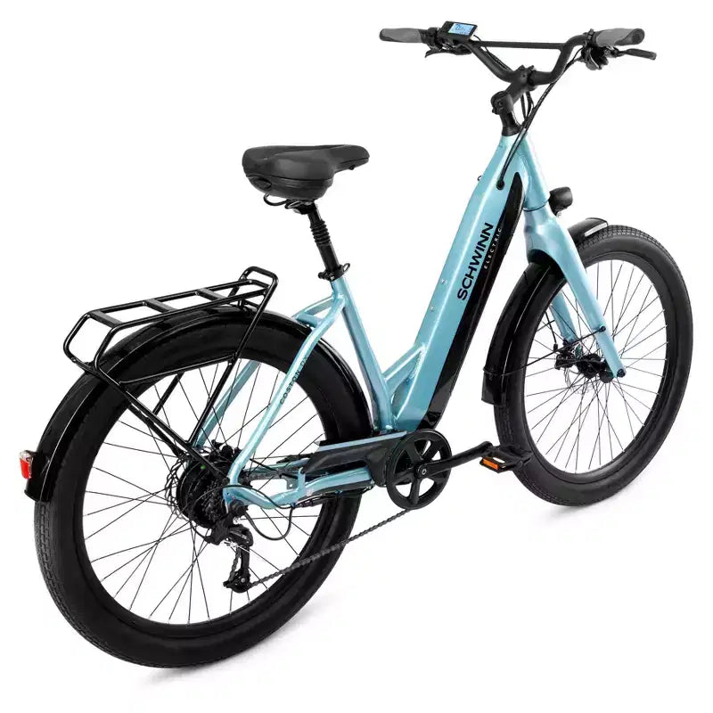 Schwinn Adult Coston DX 27.5 Step Through Hybrid Electric Bike
