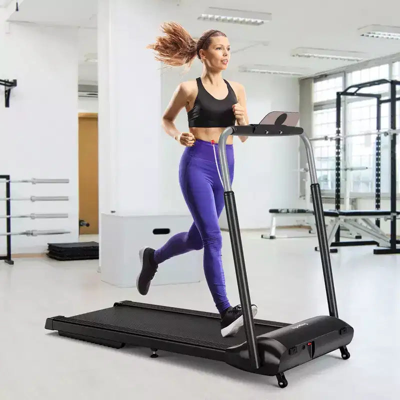 Tapis Roulant Pieghevole Costway 3HP per Camminata e Corsa con Touch Screen e Controllo tramite APP
