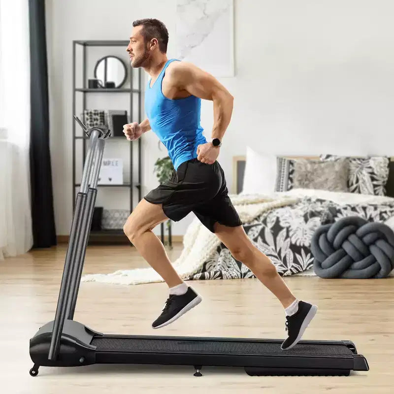 Tapis Roulant Pieghevole Costway 3HP per Camminata e Corsa con Touch Screen e Controllo tramite APP