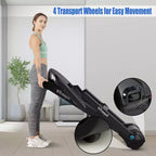 Costway 2.25HP Folding Treadmill Running Machine LED Touch Display