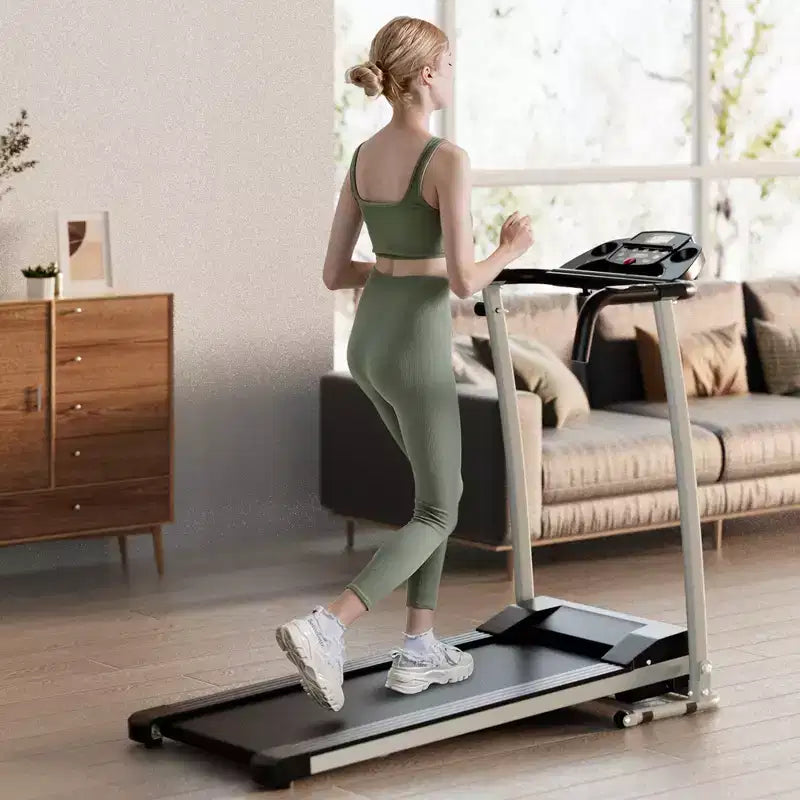 Tapis Roulant Pieghevole Motorizzato Costway 2 HP Fino a 12 km/h con 12 Programmi Preimpostati e Schermo LCD