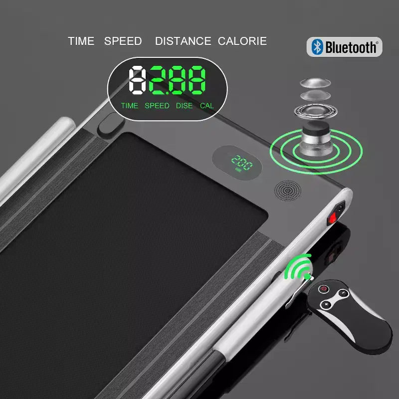 Costway Tapis Roulant Pieghevole 2 in 1 Sotto la Scrivania 2,25HP con Telecomando