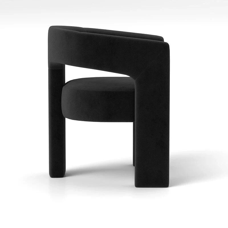 SEYNAR Sedia da Pranzo Moderna Glamour Rivestita in Velluto, Set di 6 Sedie Accent con Schienale Aperto