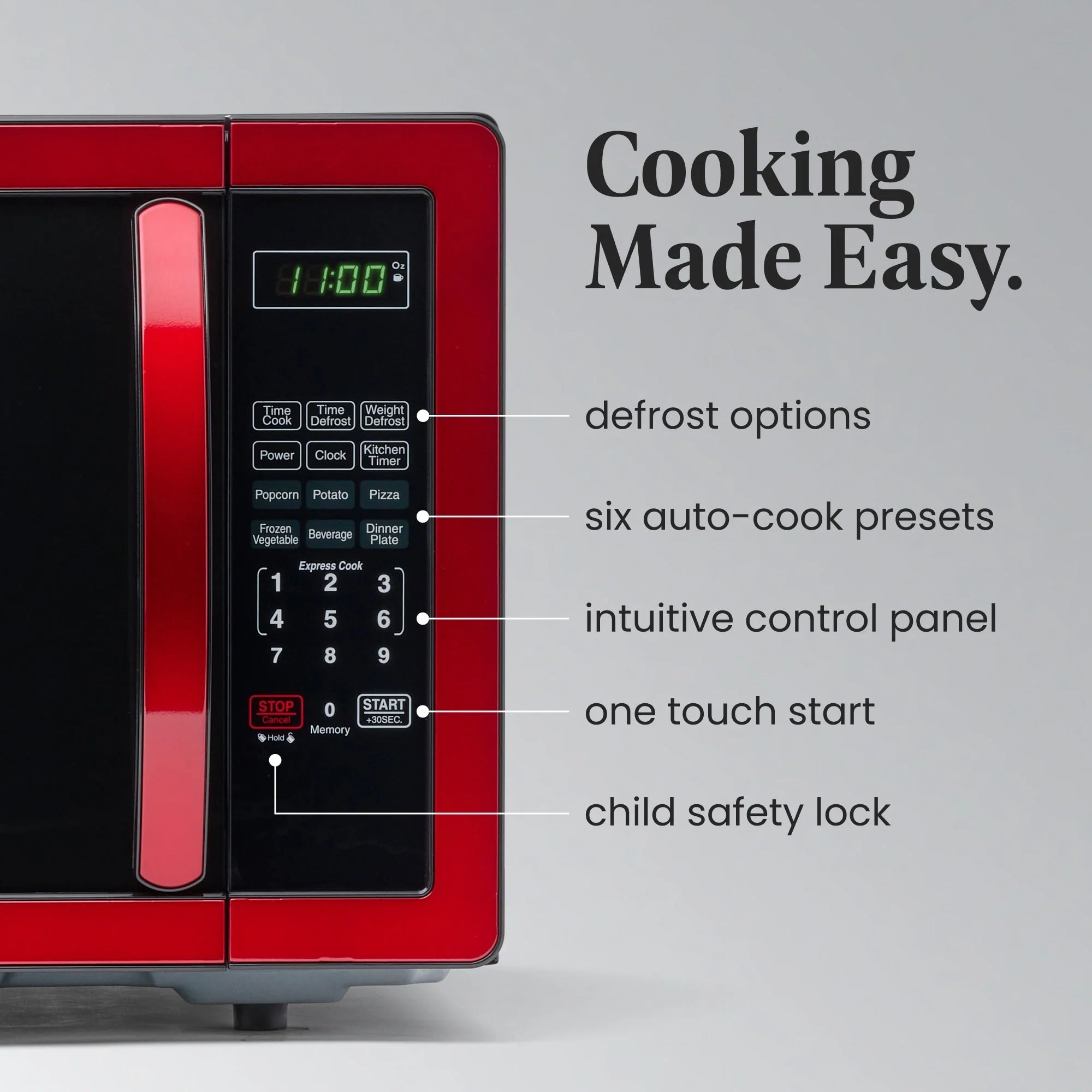 Forno a microonde Farberware Classic da 1,1 piedi cubi e 1000 watt