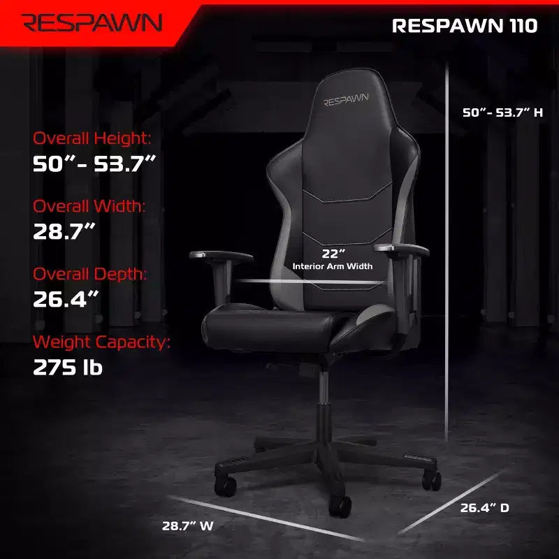 Sedia Gaming Ergonomica RESPAWN 110