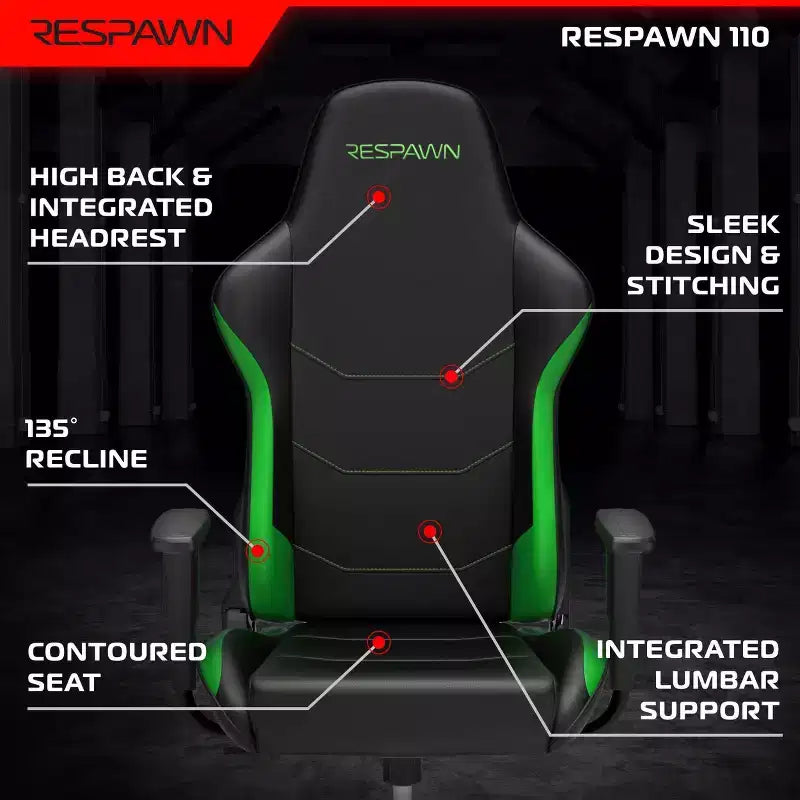 Sedia Gaming Ergonomica RESPAWN 110