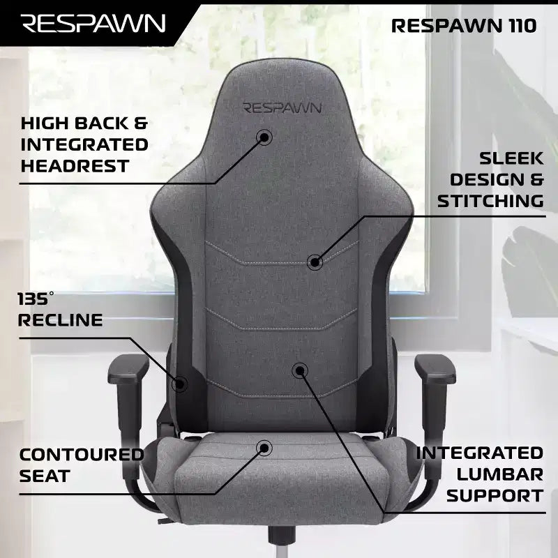 Sedia Gaming Ergonomica RESPAWN 110