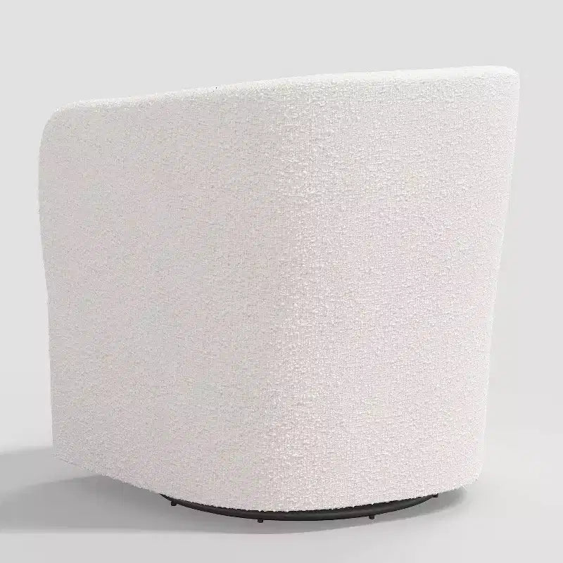Rhea Swivel Chair in Boucle - Threshold