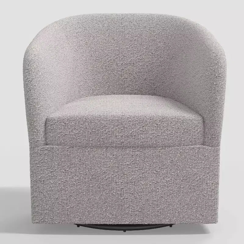 Rhea Swivel Chair in Boucle - Threshold
