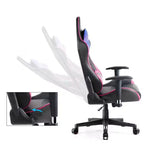 Sedia da Ufficio Gaming in Pelle PU con Poggiatesta e Cuscino Lombare Regolabili - GTRACING