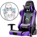 Sedia da Ufficio Gaming in Pelle PU con Poggiatesta e Cuscino Lombare Regolabili - GTRACING