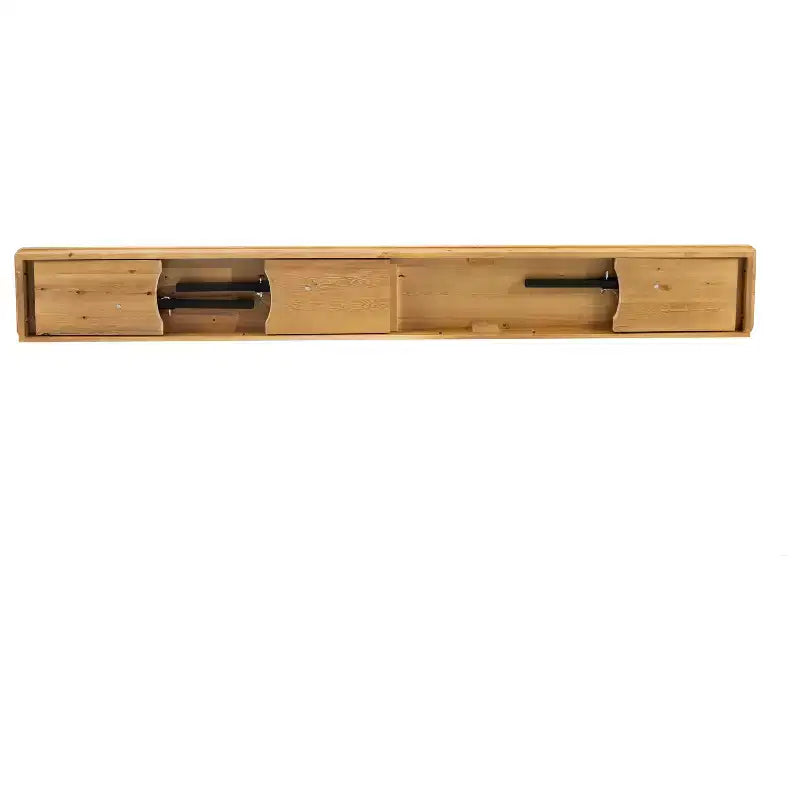 Panca pieghevole stile rustico Merrick Lane 96 x 12 in pino massello