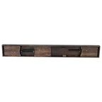 Panca pieghevole stile rustico Merrick Lane 96 x 12 in pino massello