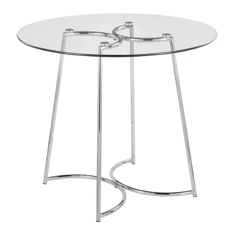 35 Cece Tempered Dining Table - LumiSource