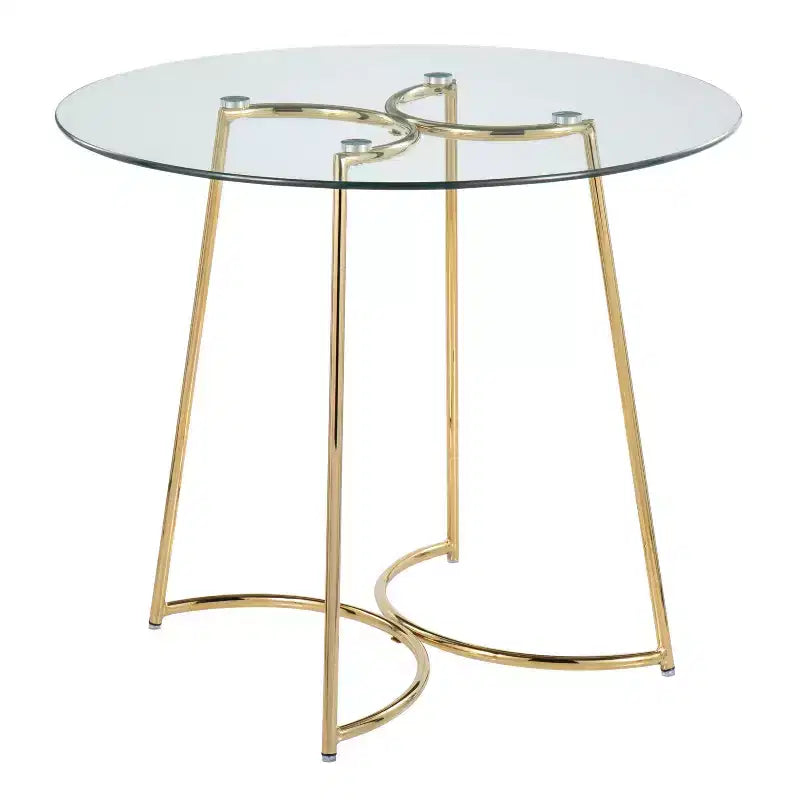 35 Cece Tempered Dining Table - LumiSource