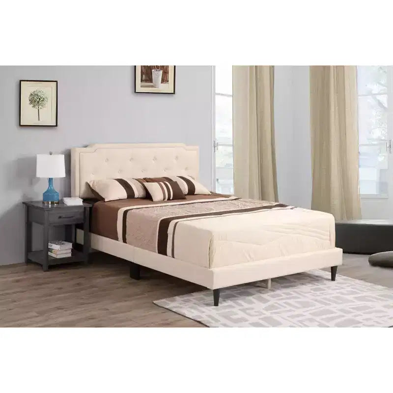 Letto con pannello regolabile Passion Furniture Deb Queen