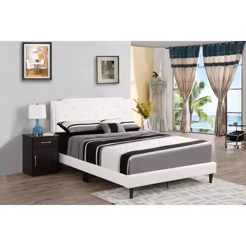 Letto con pannello regolabile Passion Furniture Deb Queen