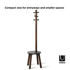 Pillar Stool and Coatrack - Umbra
