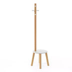 Pillar Stool and Coatrack - Umbra