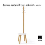 Pillar Stool and Coatrack - Umbra