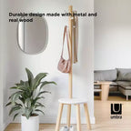 Pillar Stool and Coatrack - Umbra