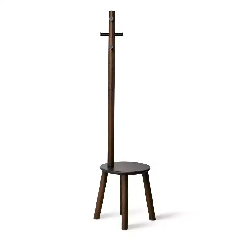 Pillar Stool and Coatrack - Umbra