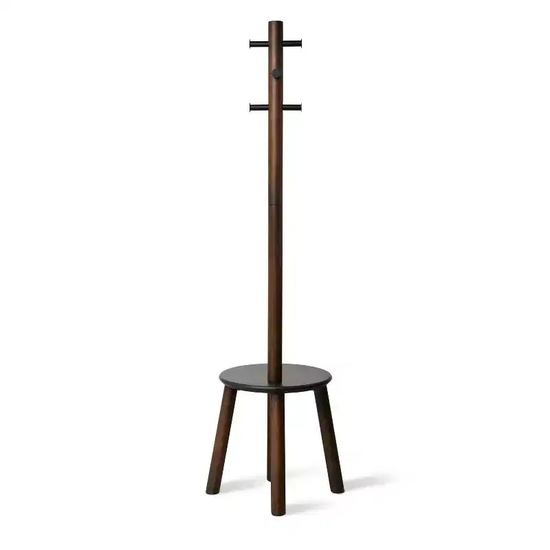 Pillar Stool and Coatrack - Umbra