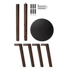 Pillar Stool and Coatrack - Umbra