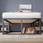 Joseph 18 Metal Platform Bed Frame Black - Zinus
