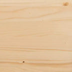 Robin Wood Platform Bed Frame with Headboard Natural - Zinus