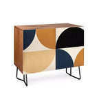 Color Poems Credenza Bassa Bold Minimalism XII Noce - Deny Designs