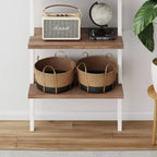 73 Theo 5 Tier Wood Wall Mount Ladder Bookshelf - Nathan James