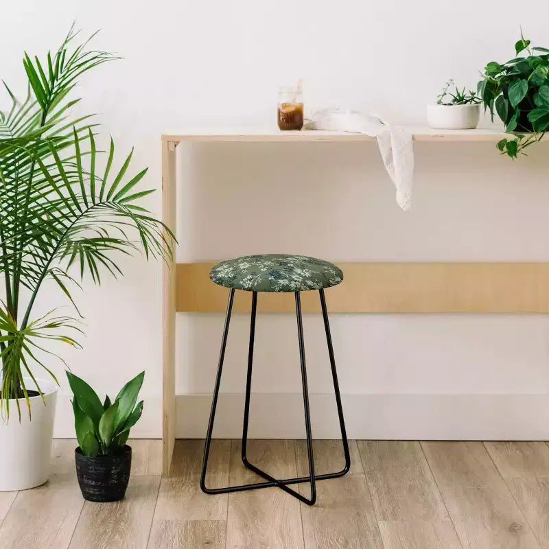 Sgabello da bancone Wagner Campelo Florada - Deny Designs
