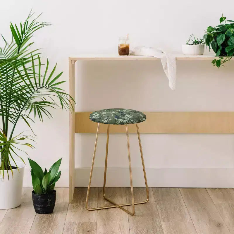 Sgabello da bancone Wagner Campelo Florada - Deny Designs