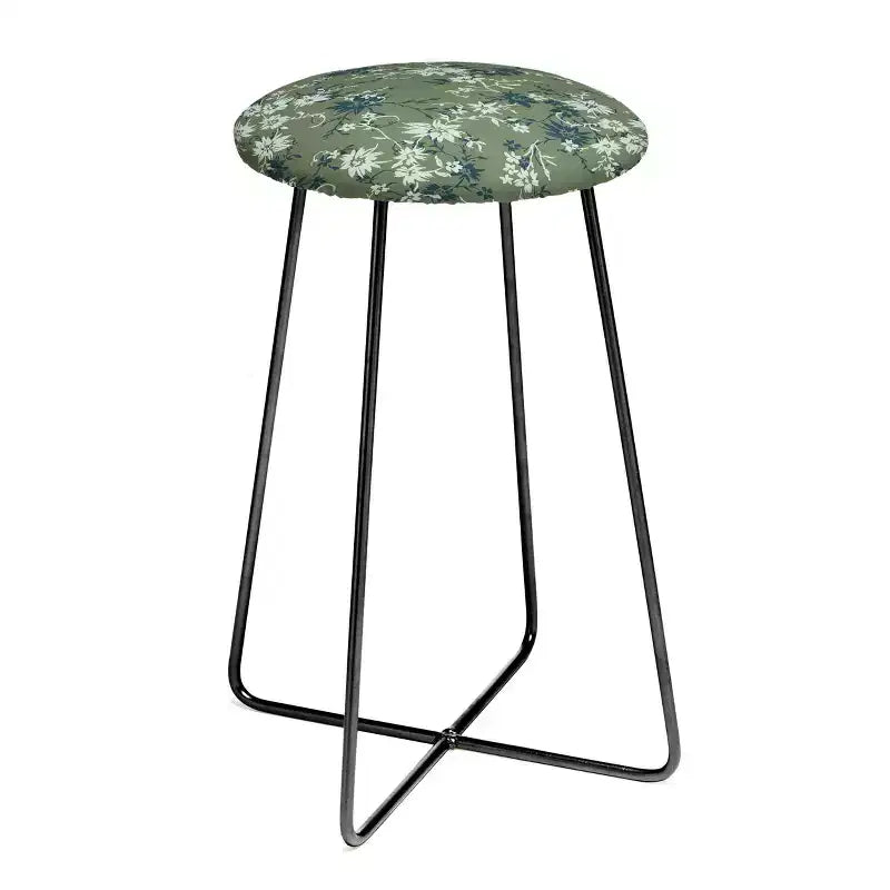 Wagner Campelo Florada Counter Stool - Deny Designs