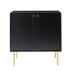 Brian 32 Tall 3 Drawer Bachelor?s Chest with storage for bedroom Set of 2| ART OF LIVING DESIGNS-BLACK