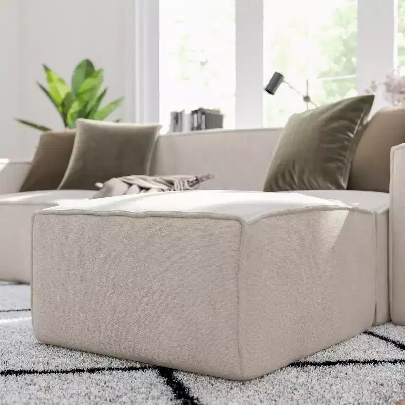 Merrick Lane Modular Ottoman Footrest