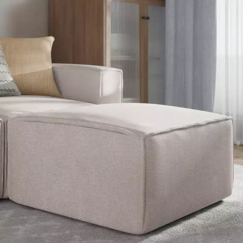 Flash Furniture Bridgetown Luxury Modular Sectional Sofa, Ottoman Seat