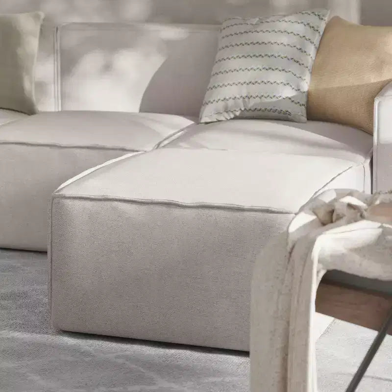 Flash Furniture Bridgetown Luxury Modular Sectional Sofa, Ottoman Seat