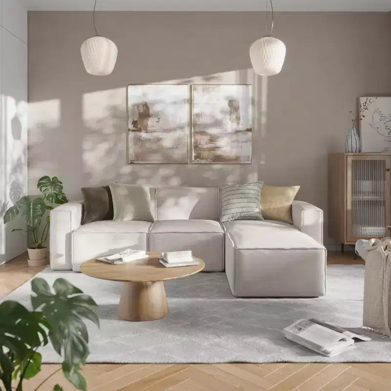 Flash Furniture Bridgetown Luxury Modular Sectional Sofa, Ottoman Seat