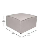 Flash Furniture Bridgetown Luxury Modular Sectional Sofa, Ottoman Seat