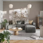 Flash Furniture Bridgetown Luxury Modular Sectional Sofa, Ottoman Seat
