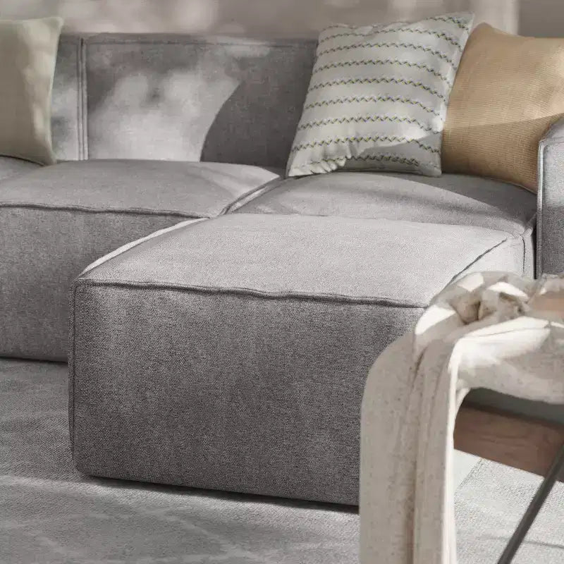 Flash Furniture Bridgetown Luxury Modular Sectional Sofa, Ottoman Seat