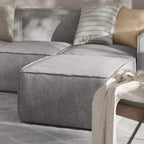 Flash Furniture Bridgetown Luxury Modular Sectional Sofa, Ottoman Seat