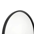 Merrick Lane Arched Metal Framed Wall Mirror for Entryways, Dining Rooms, and Living Rooms
