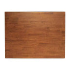 Tavolo da pranzo in legno Merrick Lane con gambe scolpite